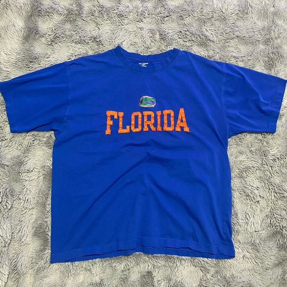 Florida University Pro Edge Blue Tee - Picture 1 of 3